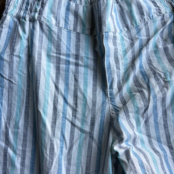 Lane Bryant 100% cotton wide leg capri sz 18 - Picture 2 of 9